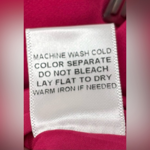 NEW Heatherly Stitch Fix Hot Barbie Pink Flutter Flounce Mini Skirt Sz M 0664 - Picture 6 of 7